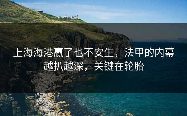 上海海港赢了也不安生，法甲的内幕越扒越深，关键在轮胎